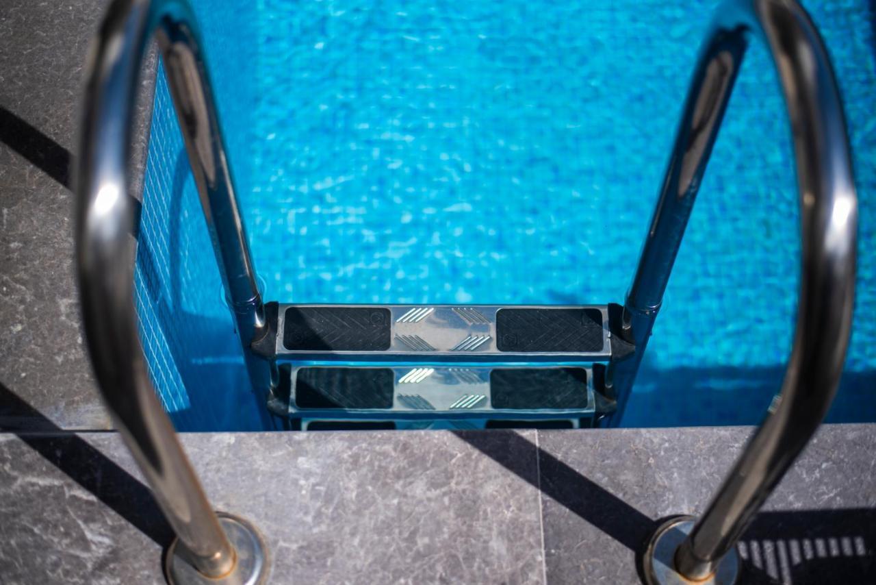 Thronos Aqua Residence A Sea View Luxury Villa Pachia Ammos Exterior foto